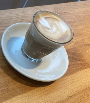 Cortado lecker im Cafe 23 Wuppertal Elberfeld