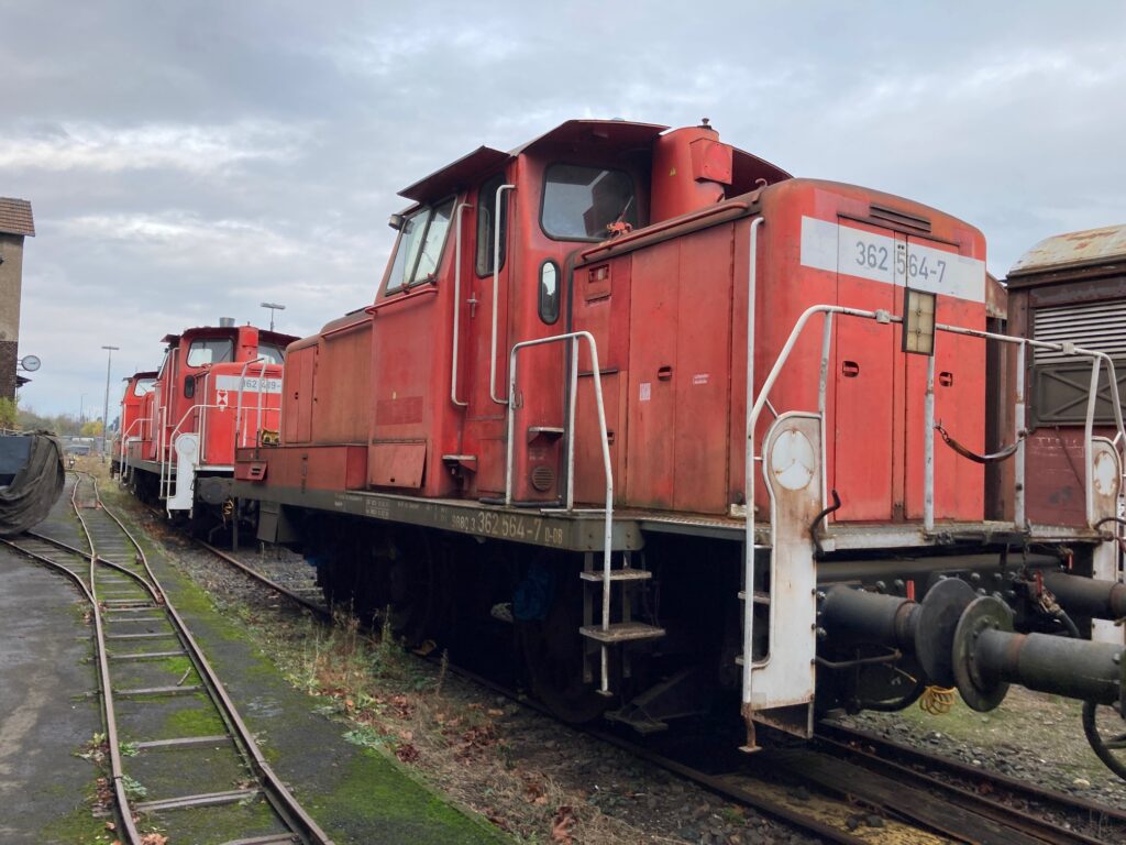 Lok V60 Weihnachtszug